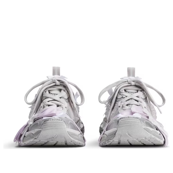 (WMNS) Balenciaga 3xl Lace Mule in 'White Light Pink' 825468WXLMC9050 - 3