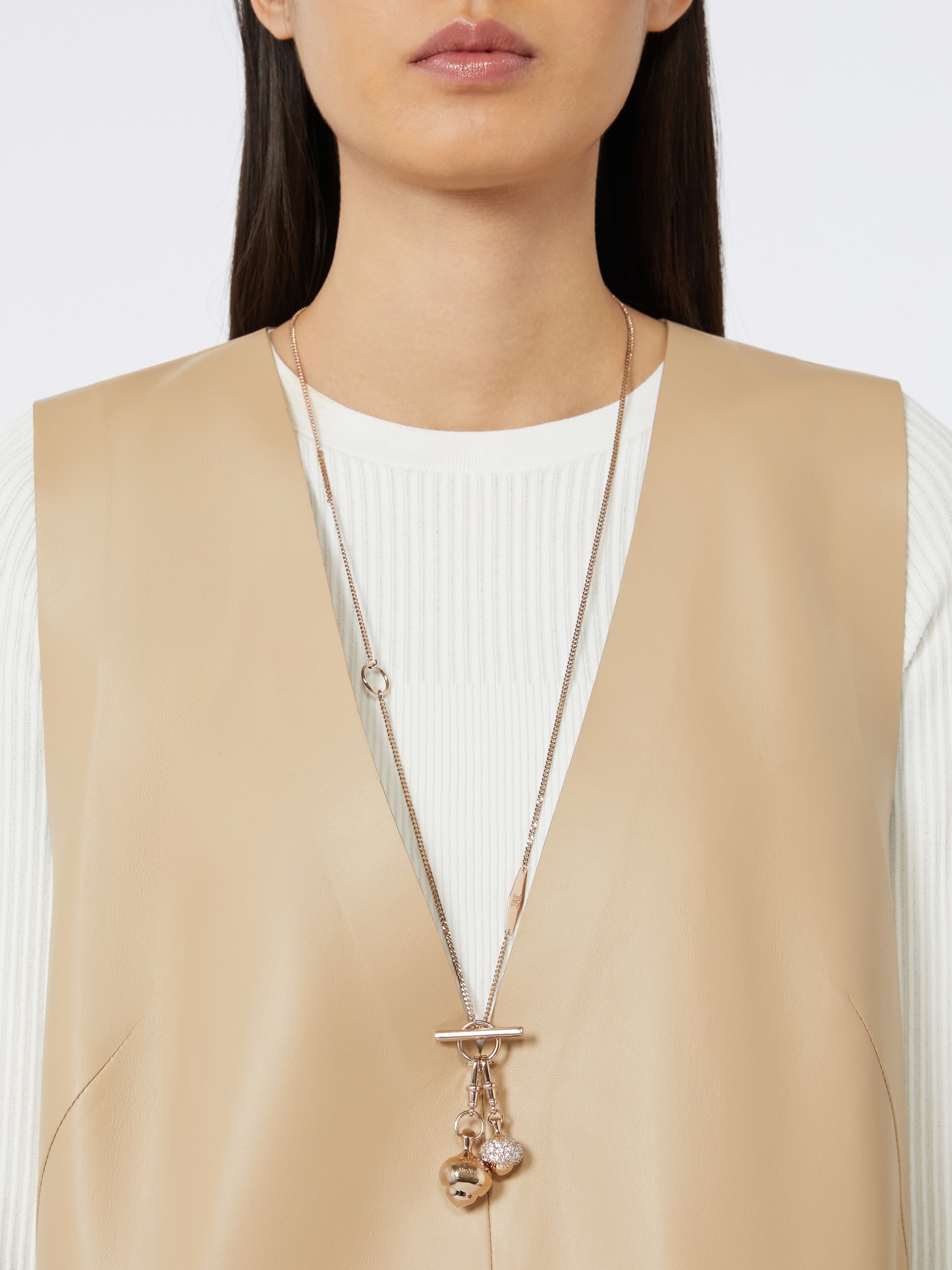 MMZOO Long necklace with pendants - 4