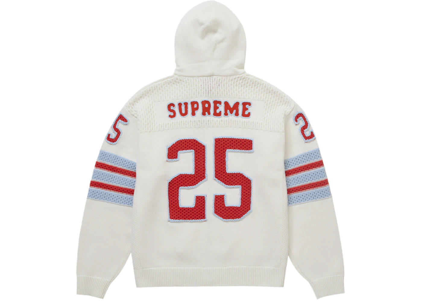 Supreme Sport Zip Up Hooded Sweater (FW25) White - 2