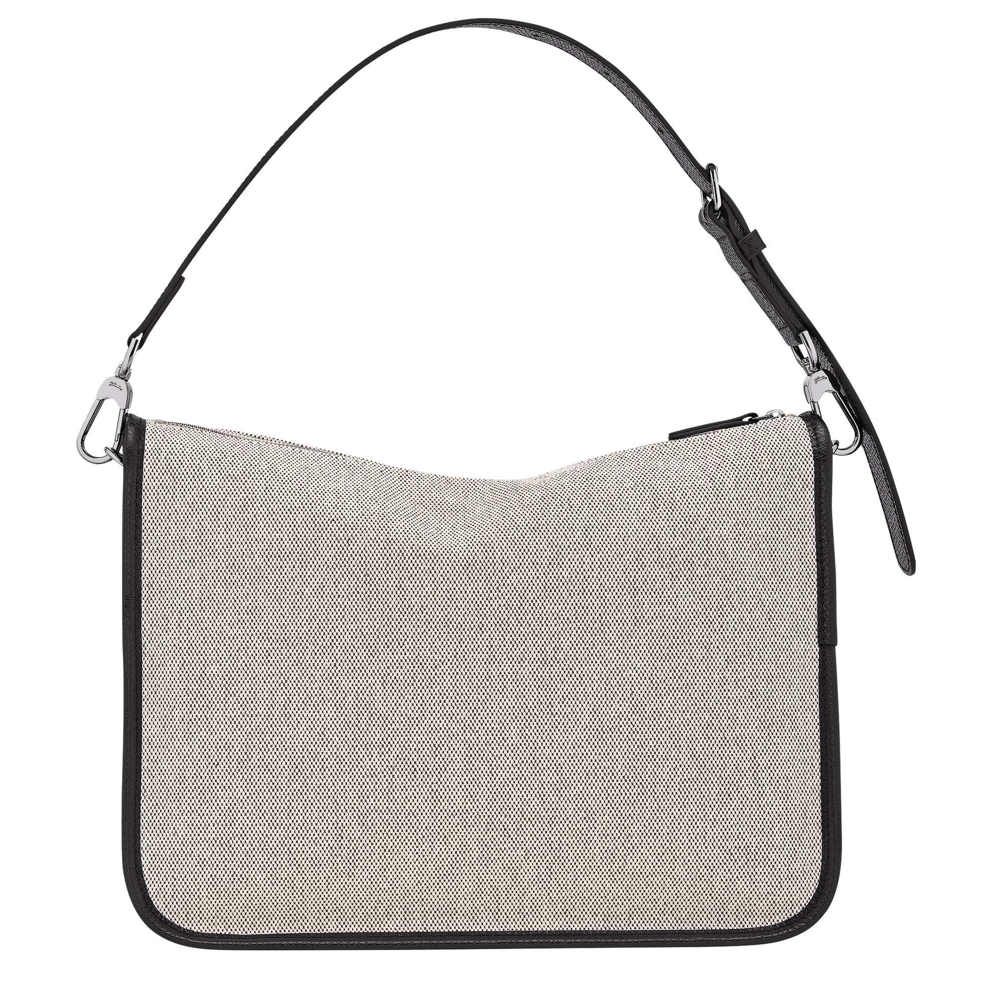 Essential L Hobo bag Ecru - Canvas - 4