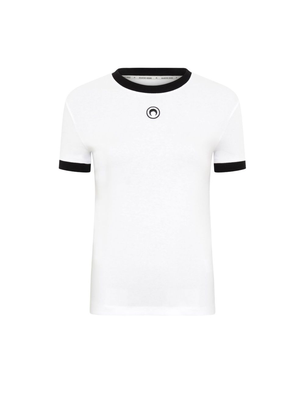 moon-embroidered T-shirt - 2
