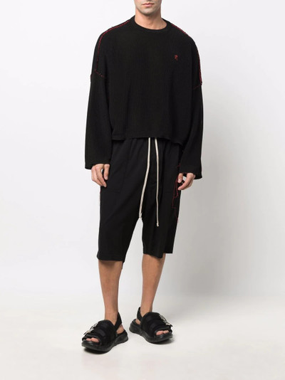 Rick Owens DRKSHDW oversized bermuda shorts outlook