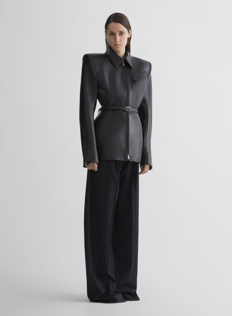 leather oblique jacket 3