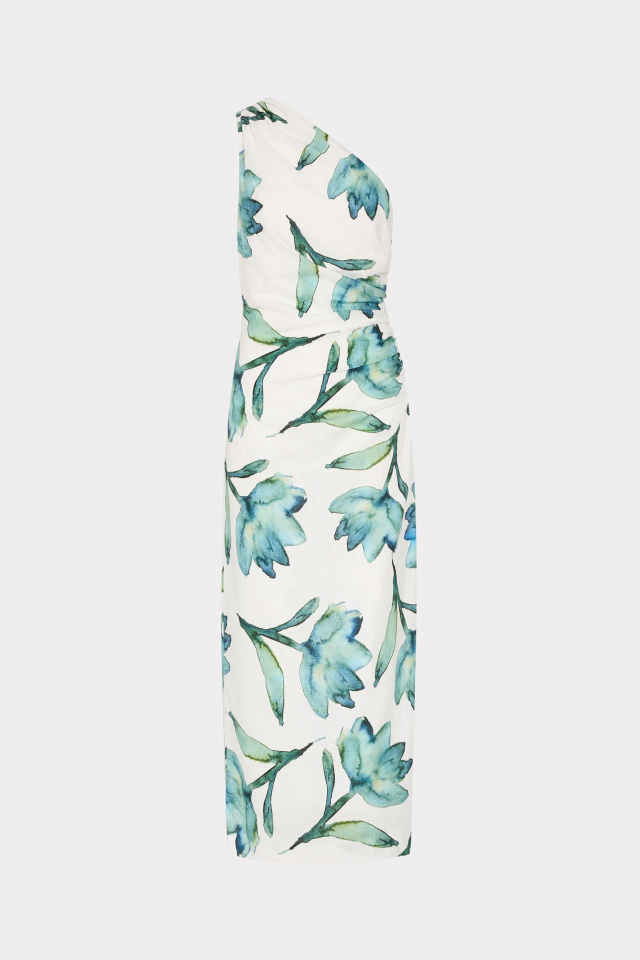 Leah Printed Midi Dress - 1
