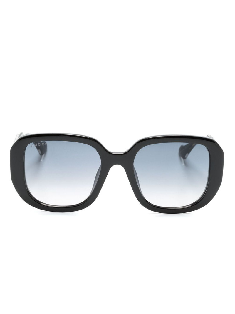 Interlocking-G oversize-frame sunglasses 1
