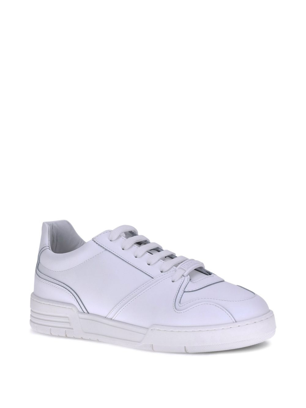lace-up leather sneakers - 2