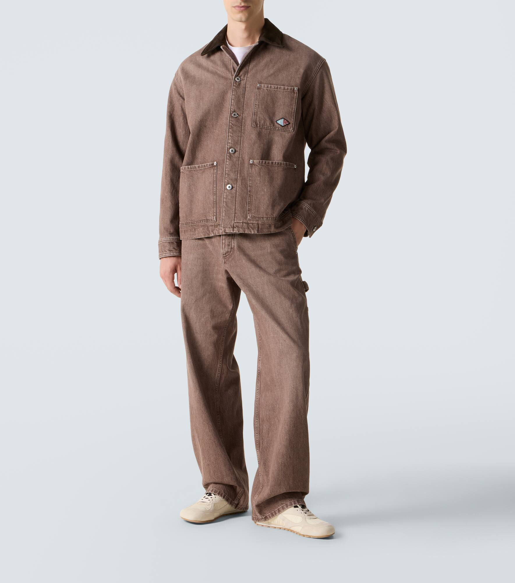 Mid-rise cargo jeans - 2