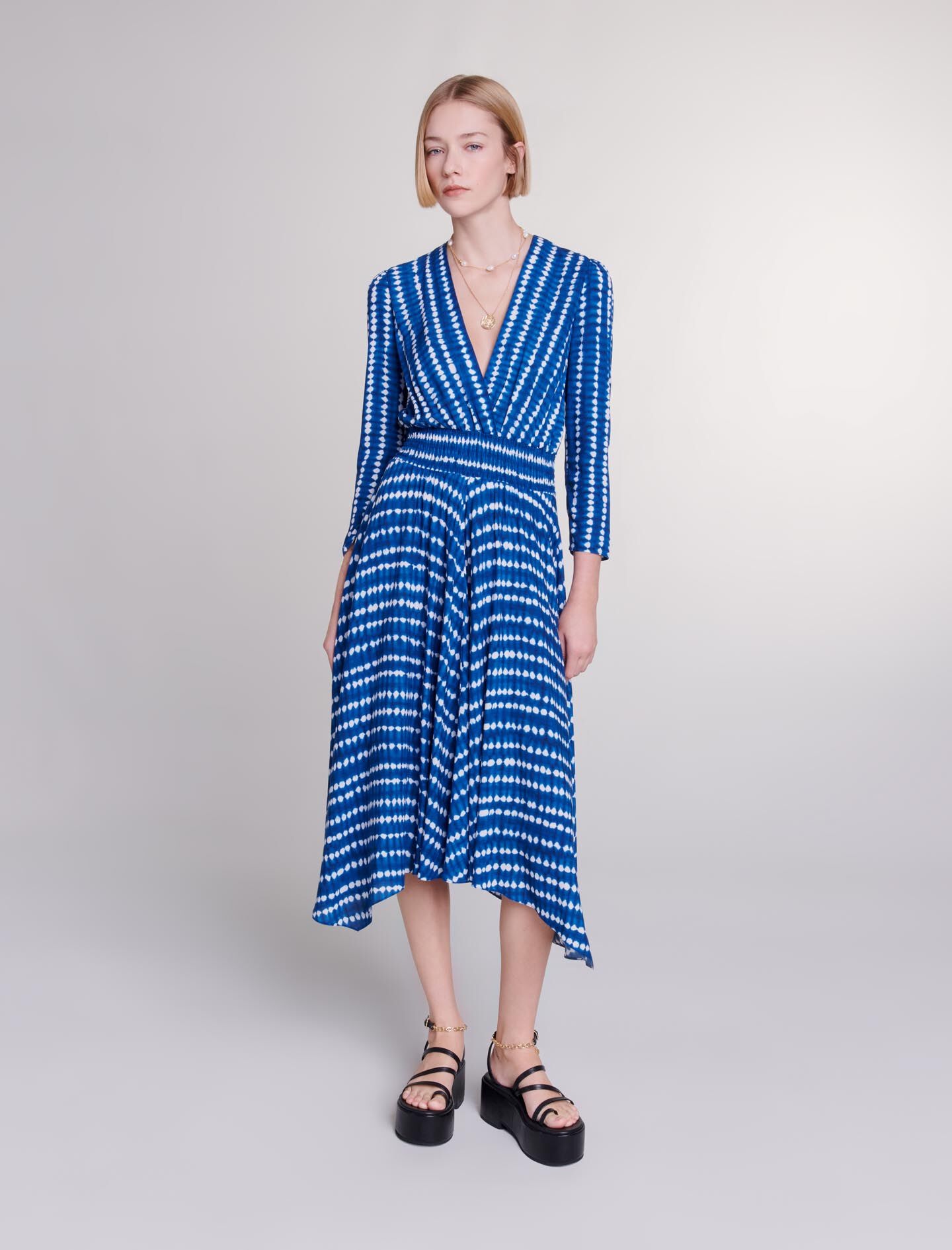Asymmetrical maxi dress - 2