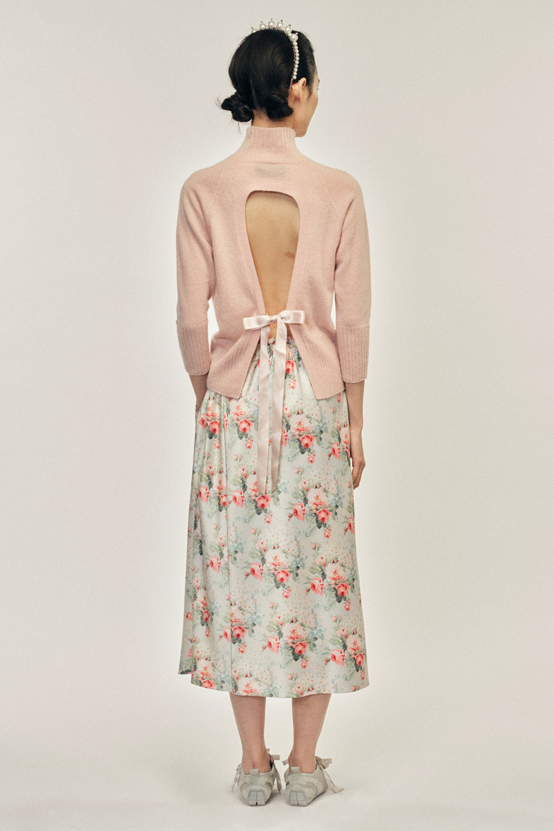 Single Hip Detail Easy Skirt 3