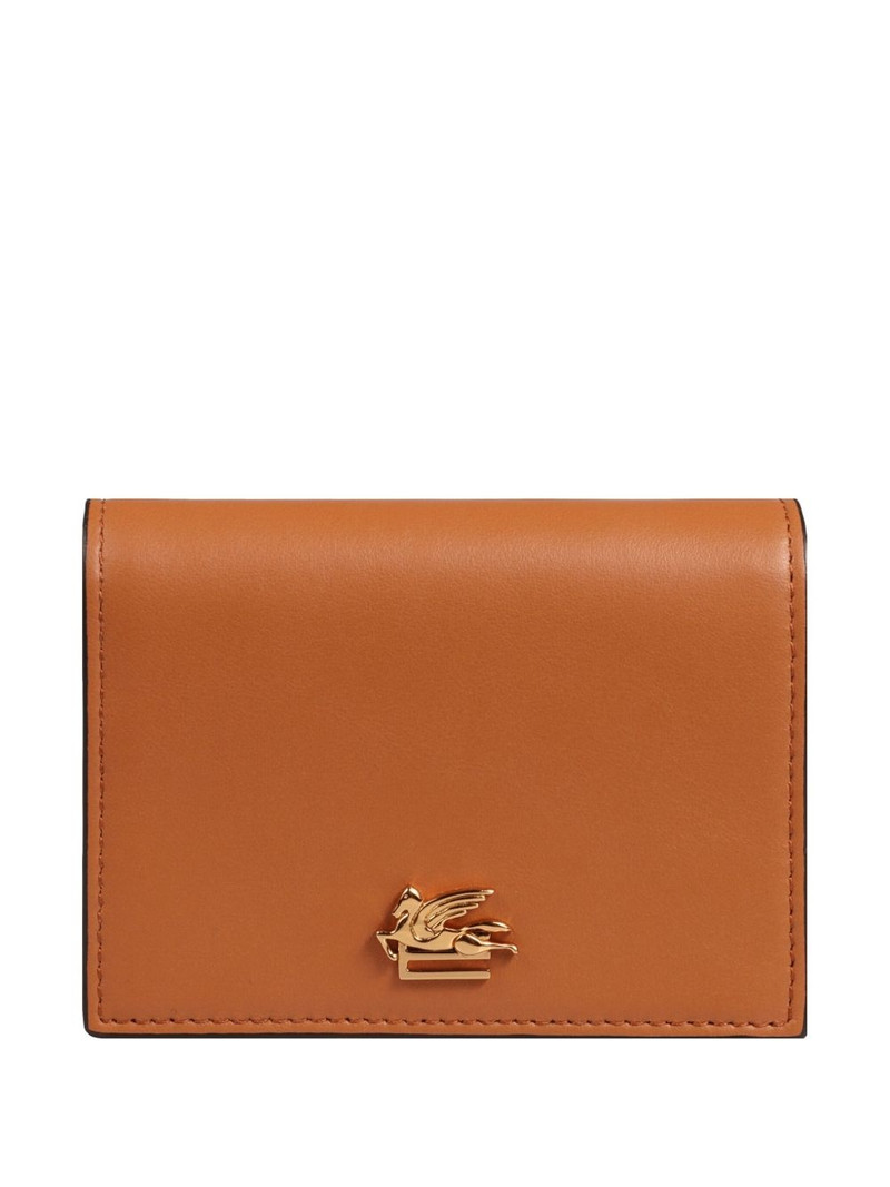 Pegaso-motif leather wallet 1