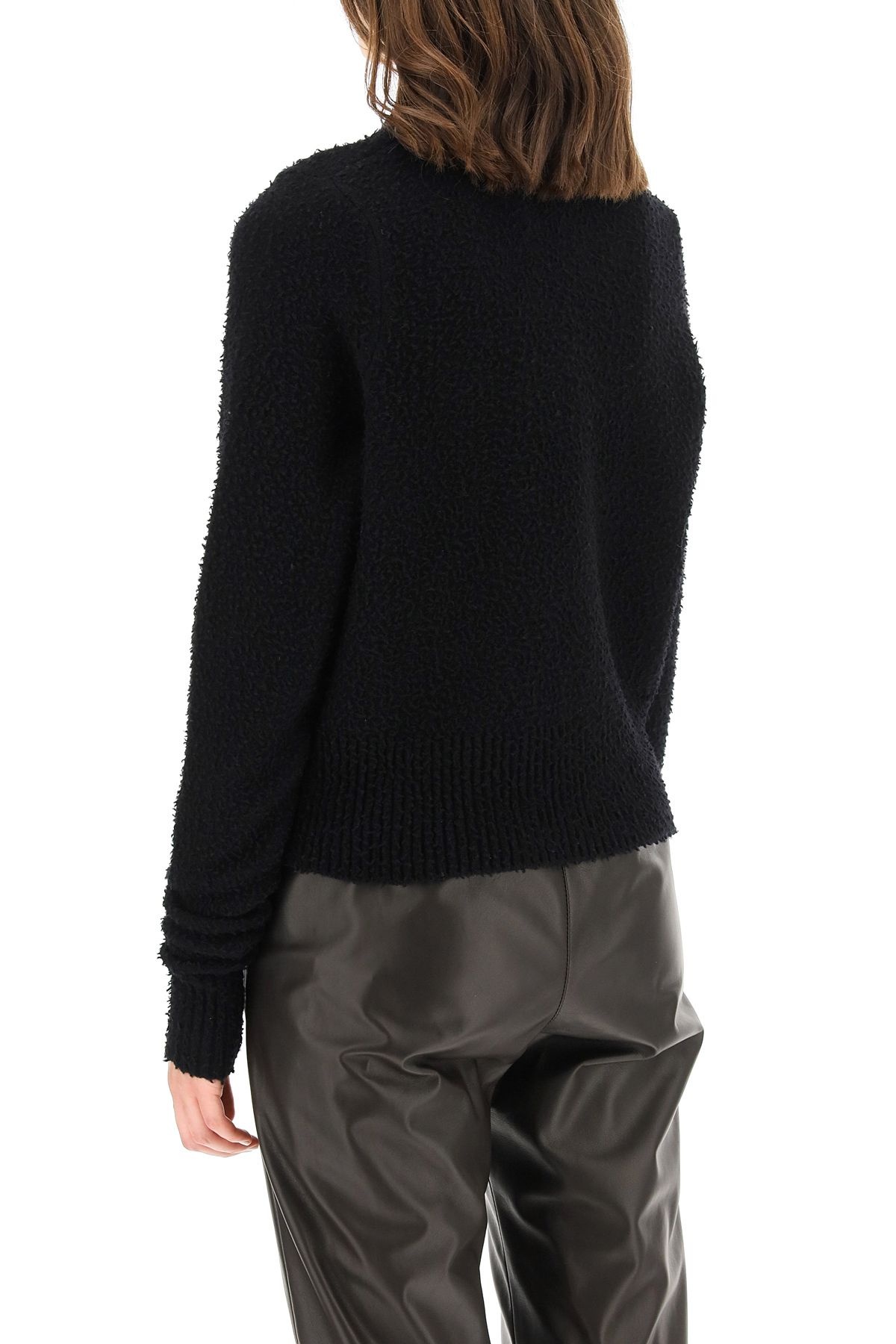 SPIGA WOOL AND ANGORA SWEATER - 4