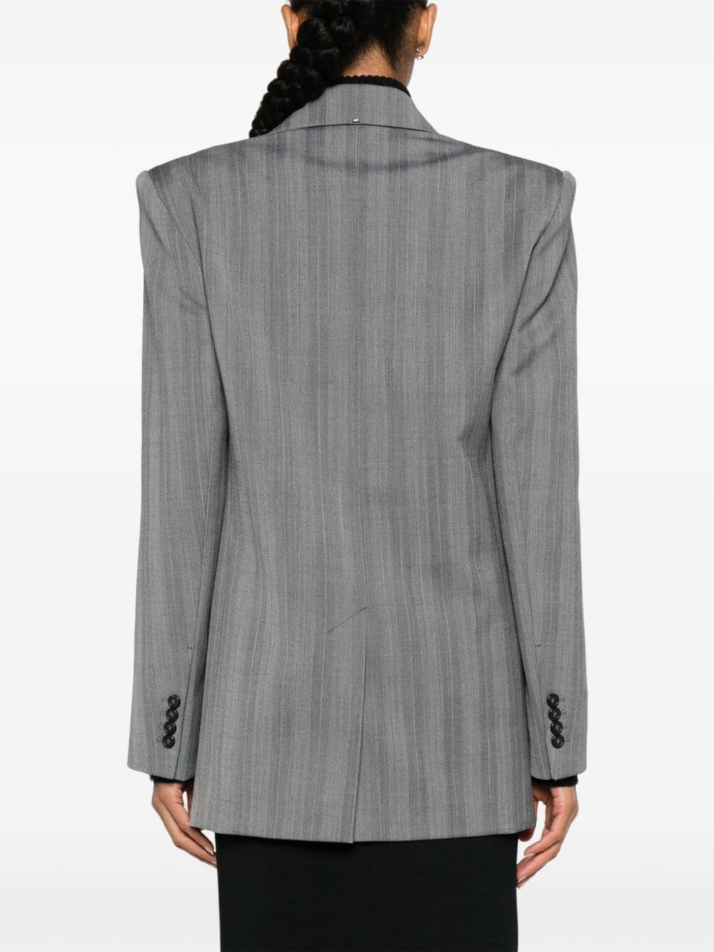 Sportmax Women Wool Double-Breasted Jacket - 2