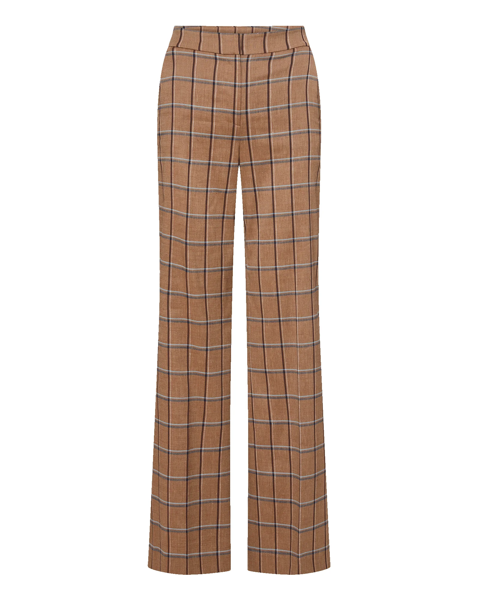 TONELLI PLAID WIDE-LEG PANT - 1