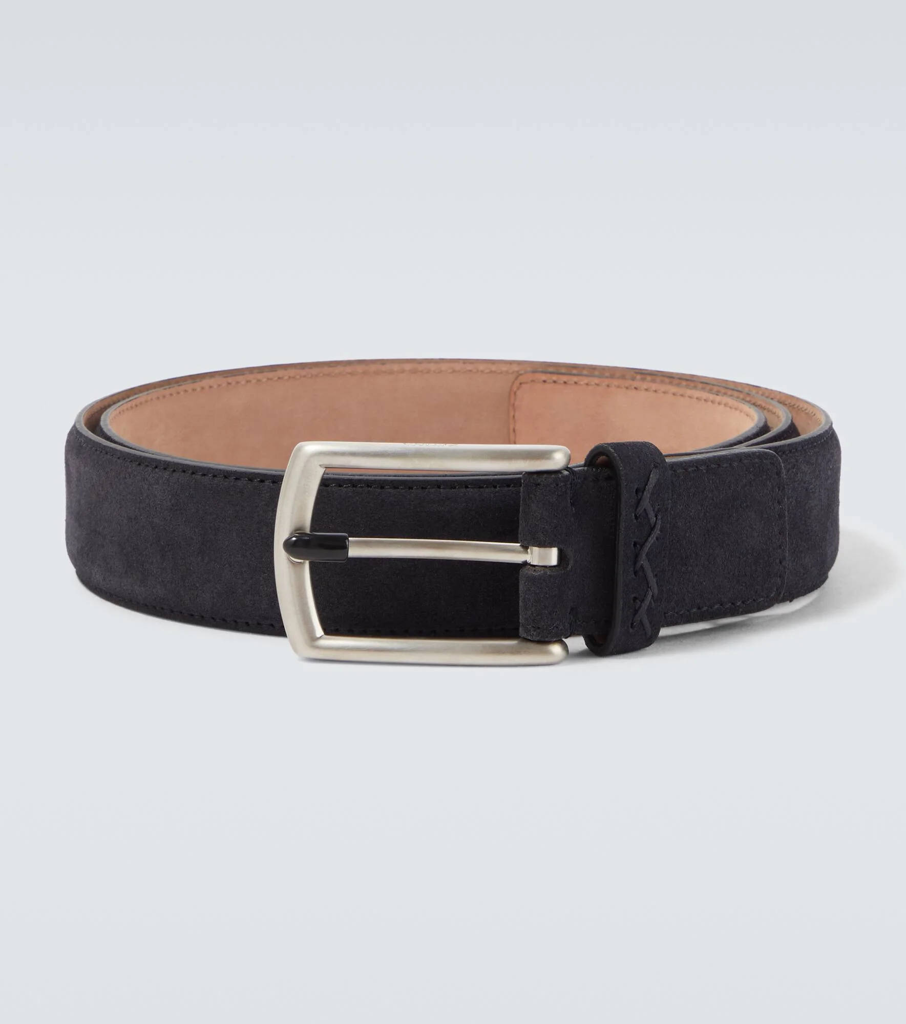 Triple Stitch leather belt - 1
