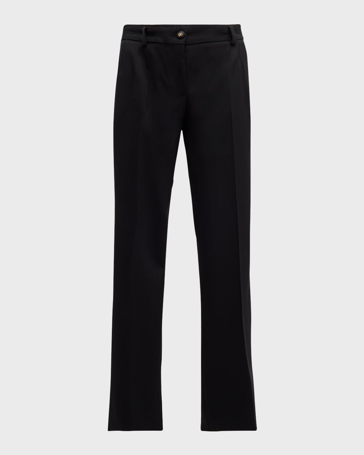 Tela Lana Bistretch Crepe Slim-Leg Ankle Pants - 1