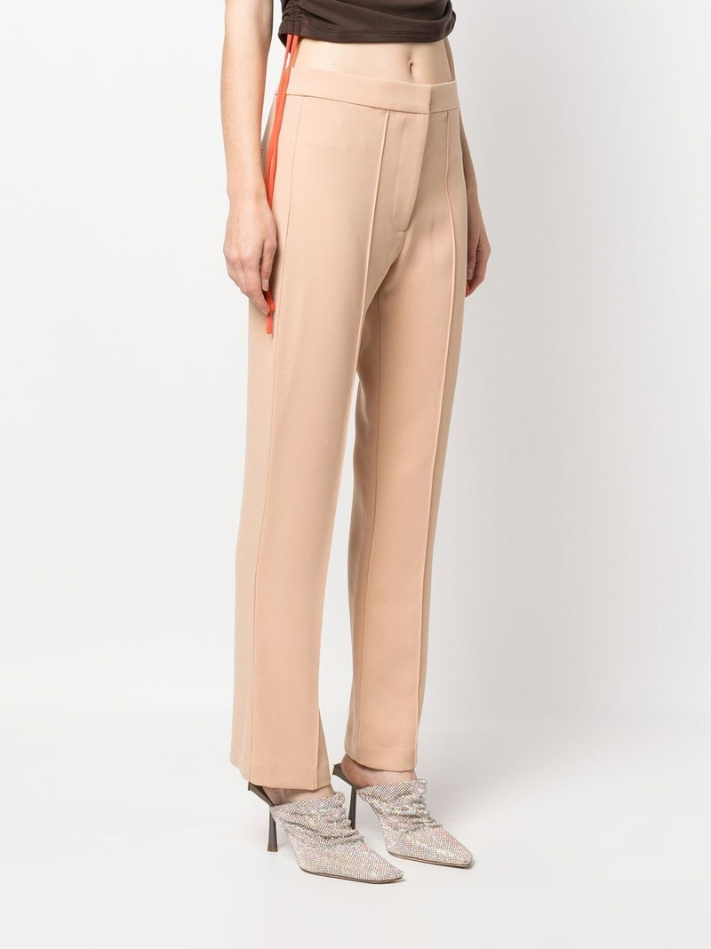 pleat-detail straight-leg trousers 3