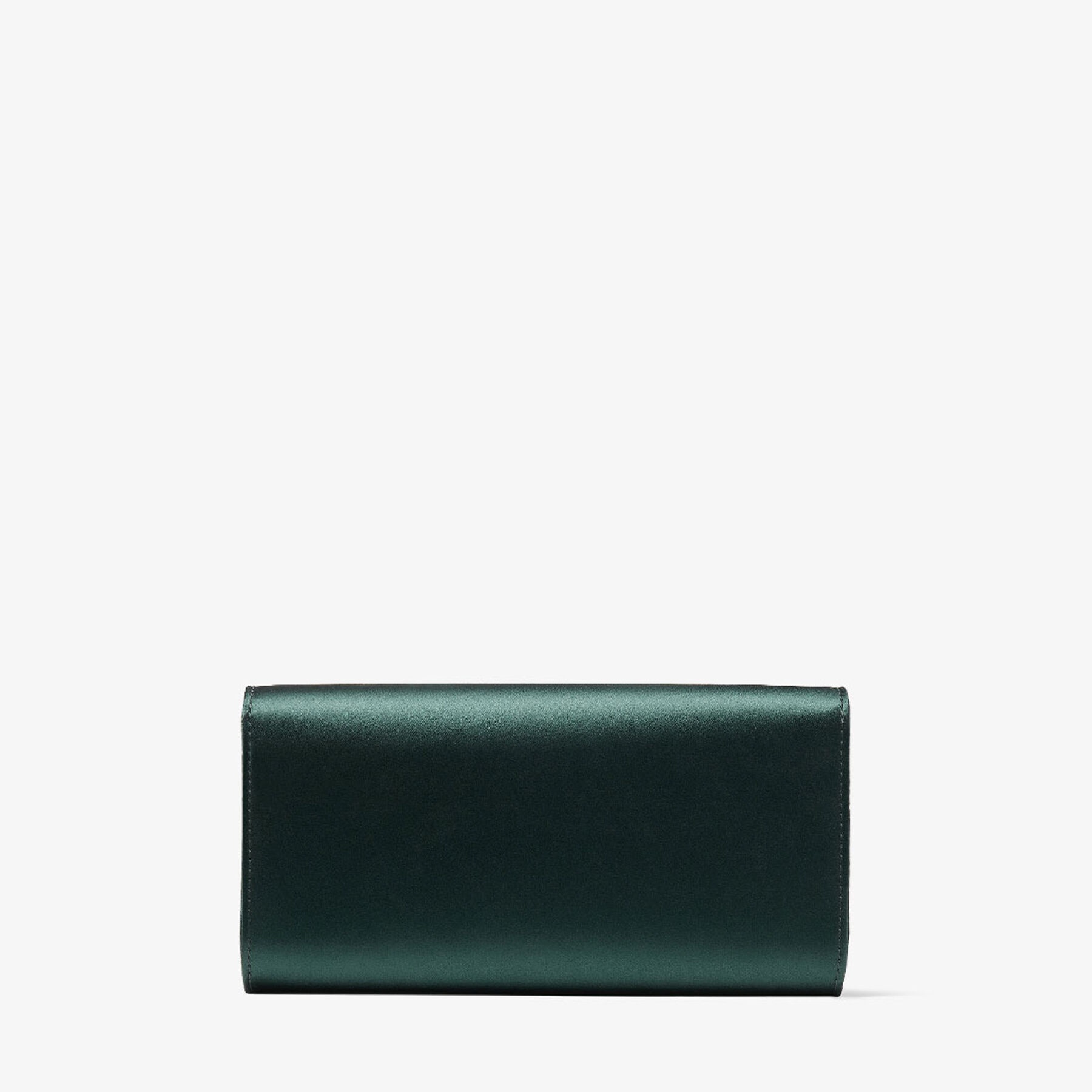 Diamond Mini Shoulder 
Dark Green Satin Mini Shoulder Bag - 6