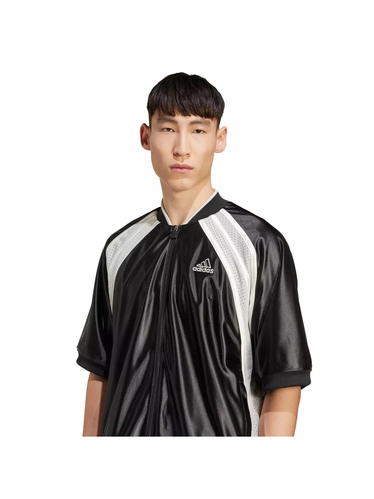 Men's Cut Line Short-Sleeve Track Top - 3