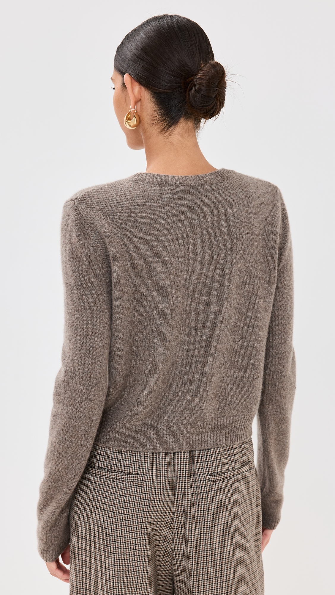 Clara Cashmere Crew Cardigan - 2