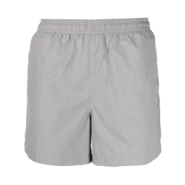 Logo print grey Swim Shorts - 1