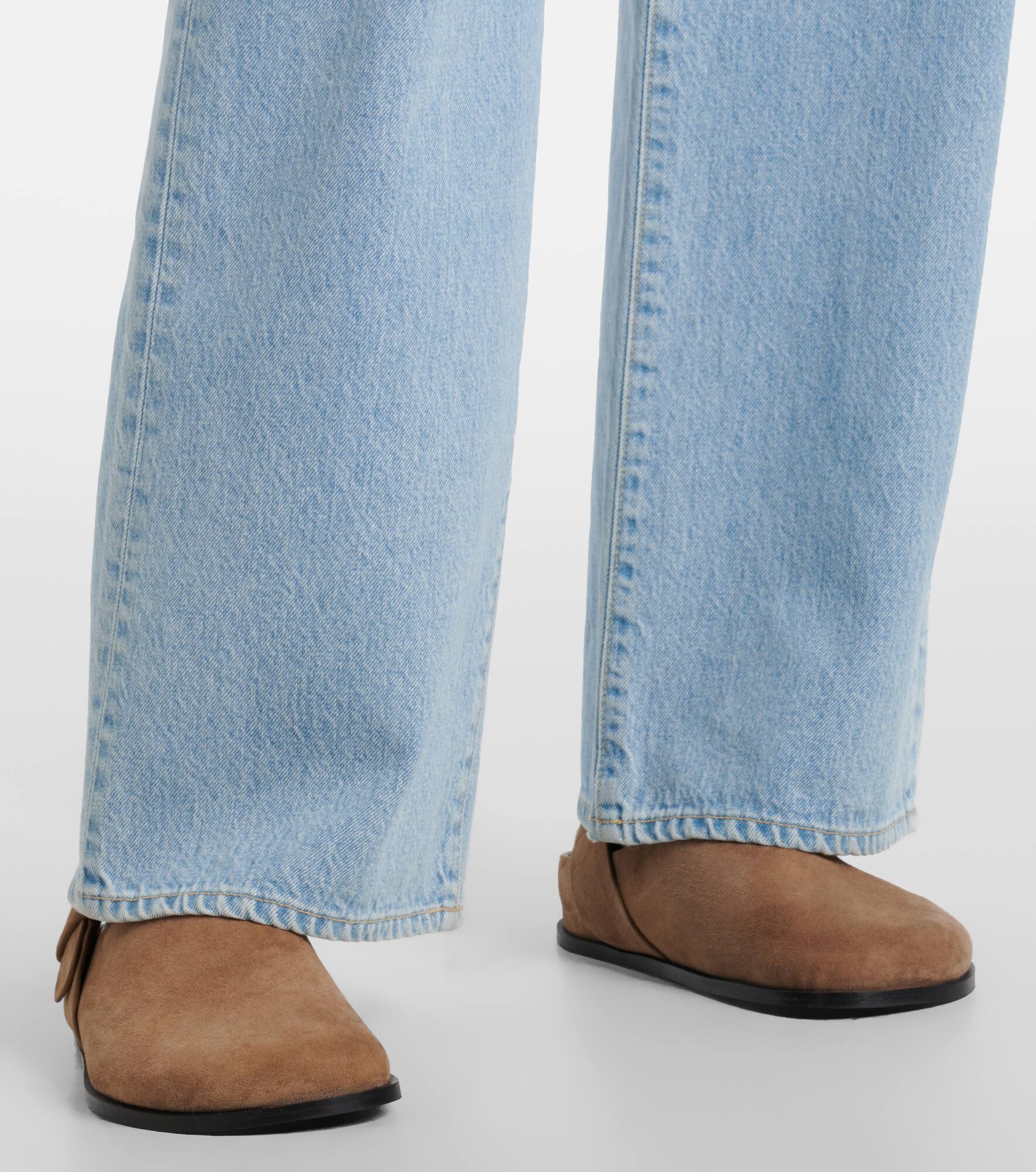 Grace high-rise wide-leg jeans - 5