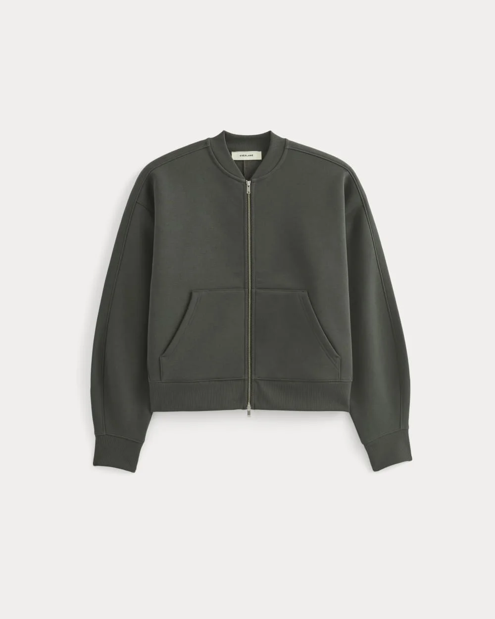 LUXE FLEECE BOMBER JACKET - 1