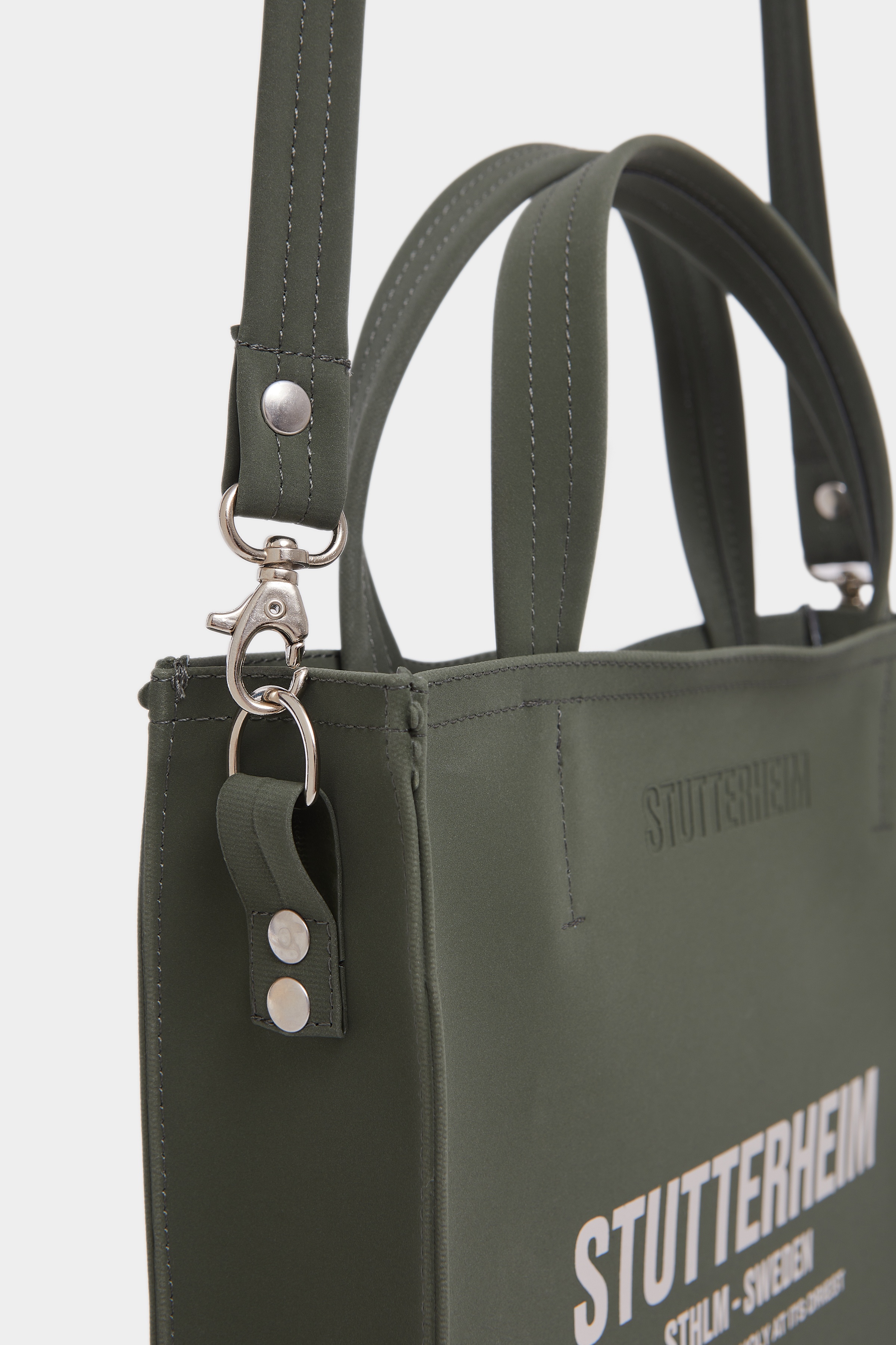 Djursholm Matte Bag Dark Green - 5