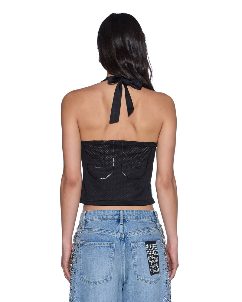 PLAYOFF HALTER JERSEY BLACK 4
