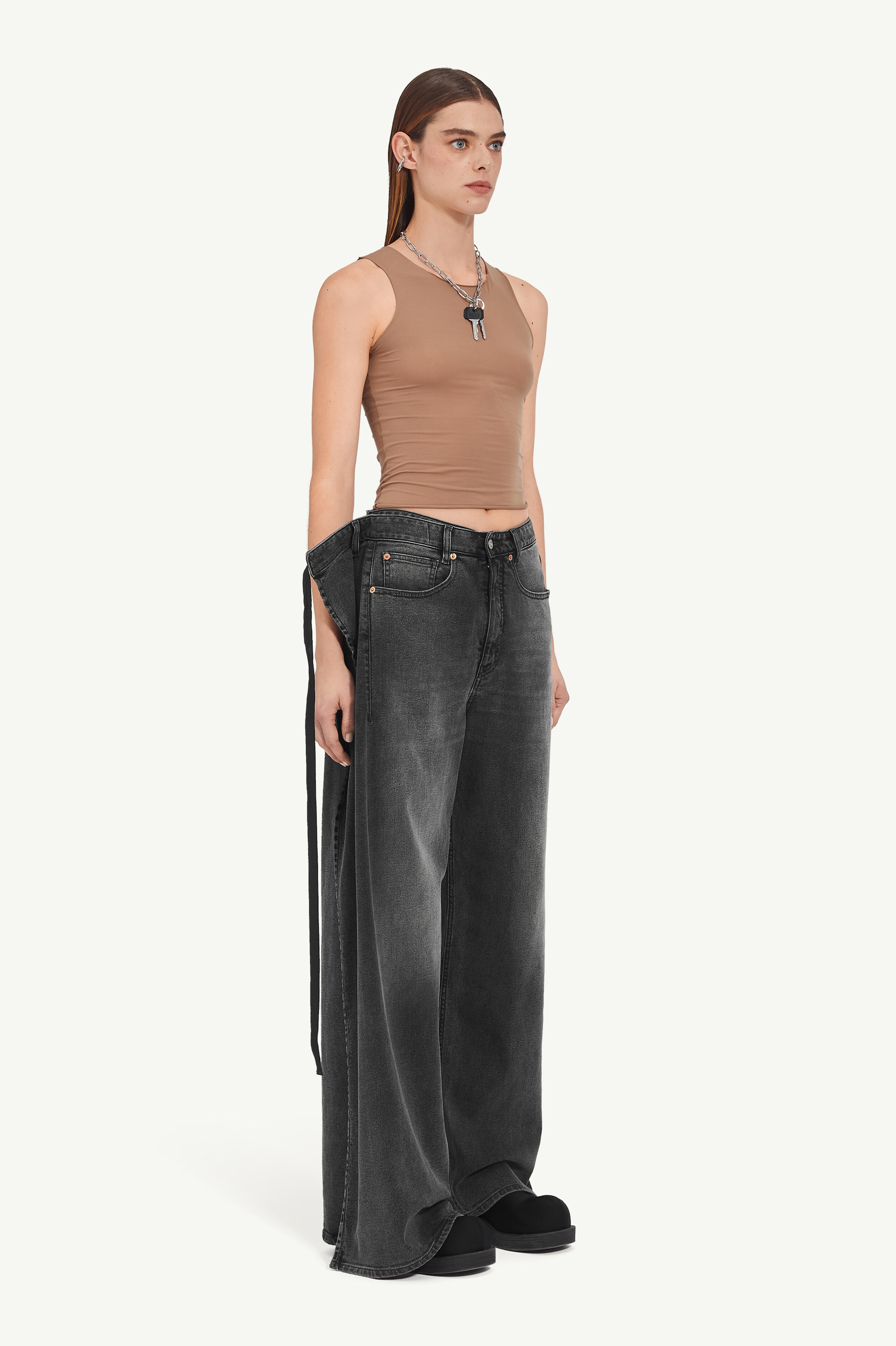 5-Pocket Denim Trousers - 3