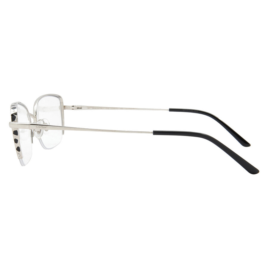 Cartier Panthere de Cartier Demo Square Ladies Eyeglasses CT0311O 002 54 - 3