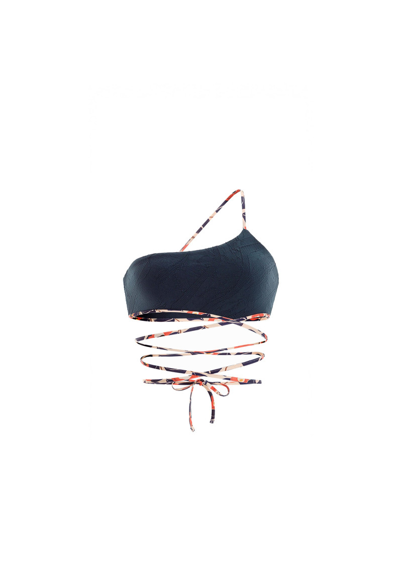 Azucena Warana Azul Bikini Top 1