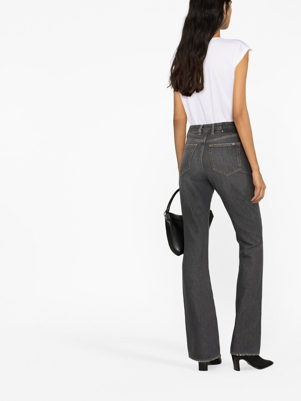 high-rise flared jeans - 3