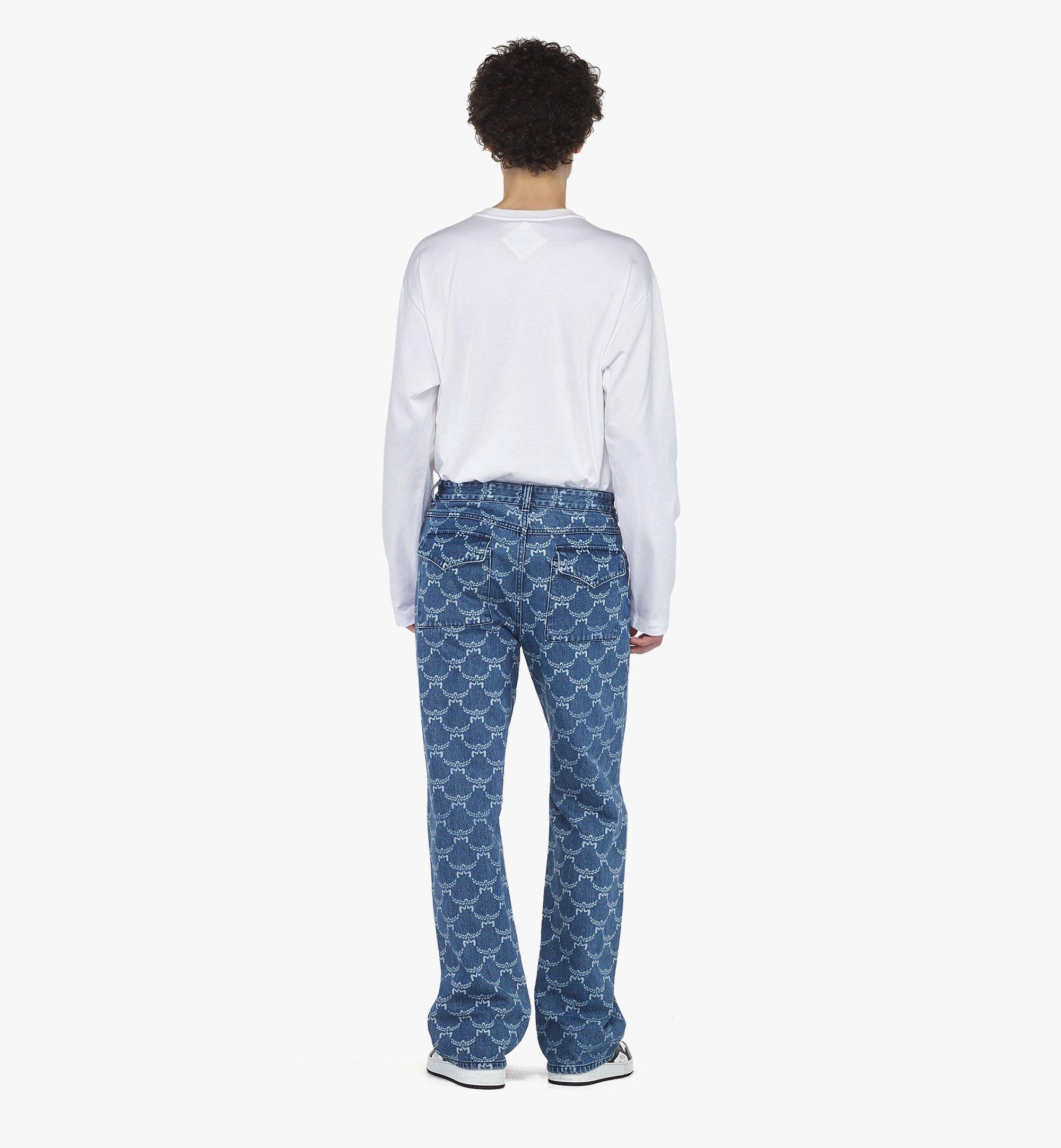 Lauretos Monogram Denim Jeans - 7
