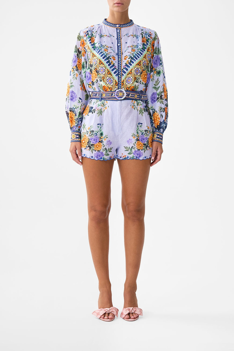 CAMILLA TUCK FRONT SHORT outlook