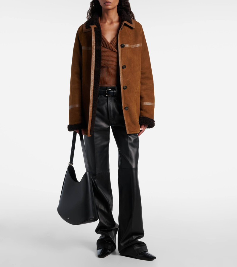 Yves Salomon Reversible shearling coat outlook