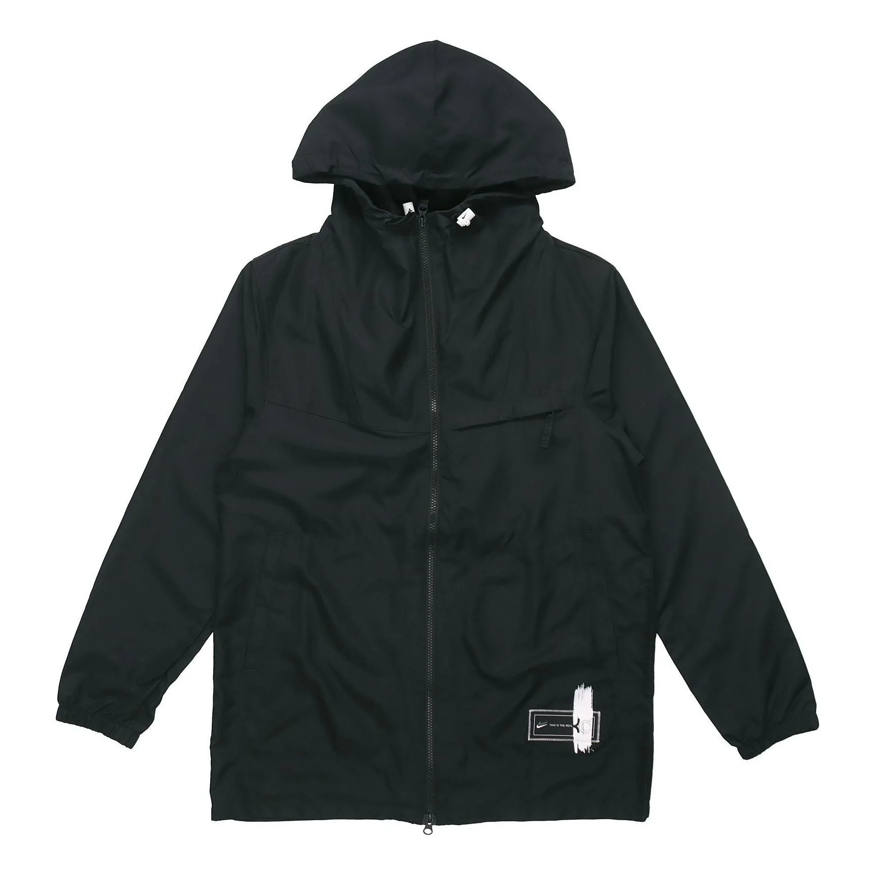 Nike KD Durant Light Basketball Training Hooded Jacket Black CD0376-010 - 1