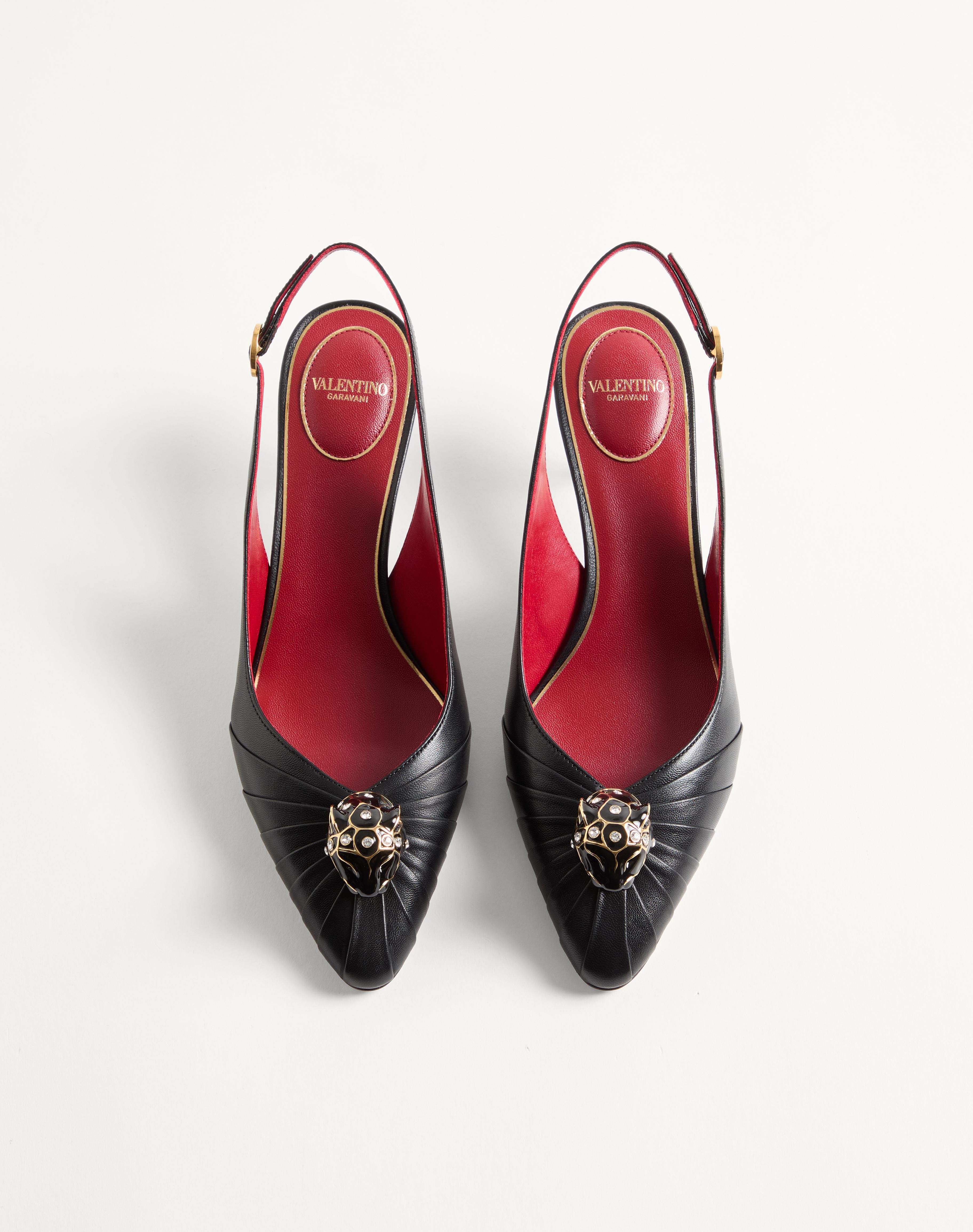 PANTHEA GOATSKIN PUMPS 55MM - 4