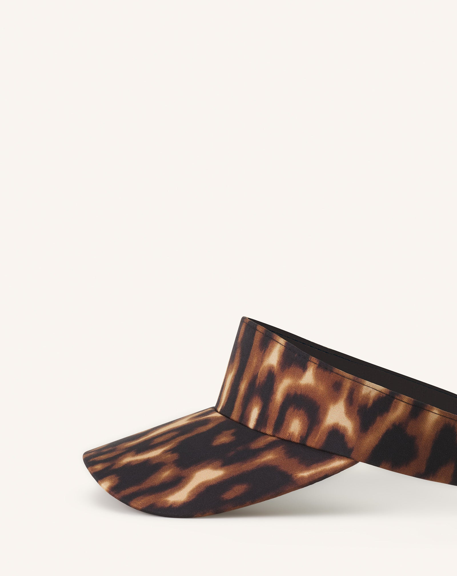 LANVIN LEOPARD PRINT VISOR - 3