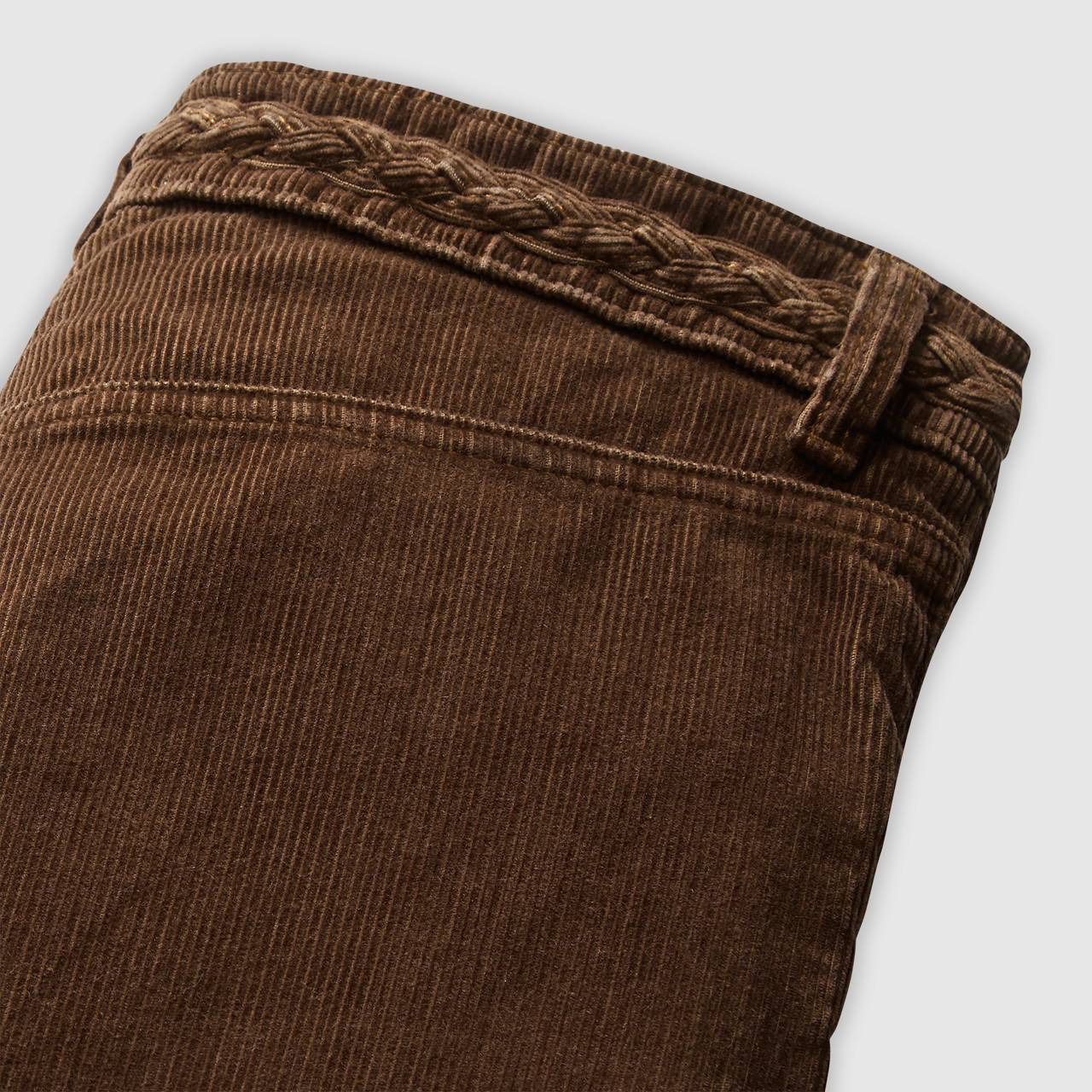 RIBCAGE WIDE LEG BRAIDED WOMEN'S JEANS - 7