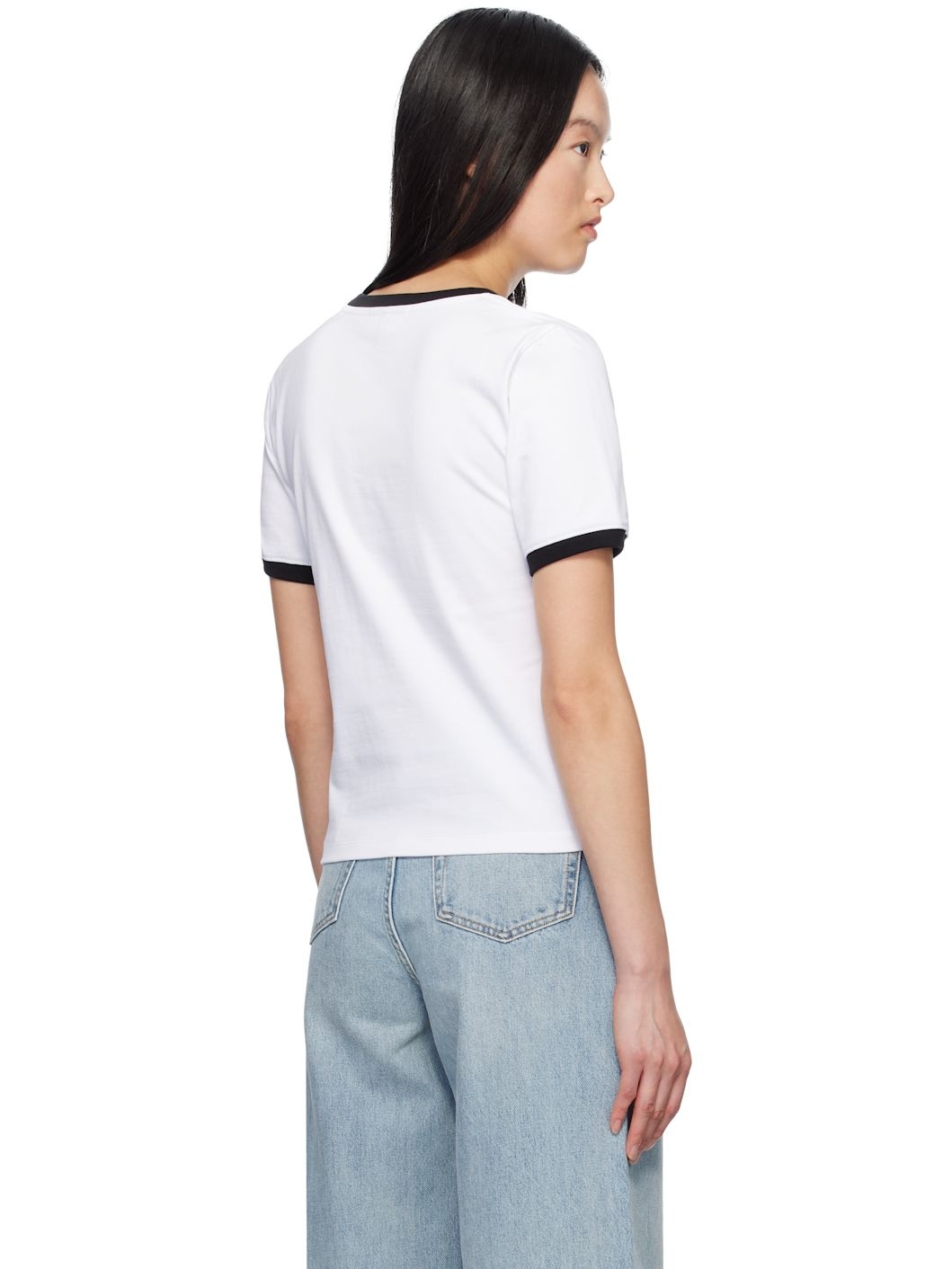White Heavy Cotton Small T-shirt - 3