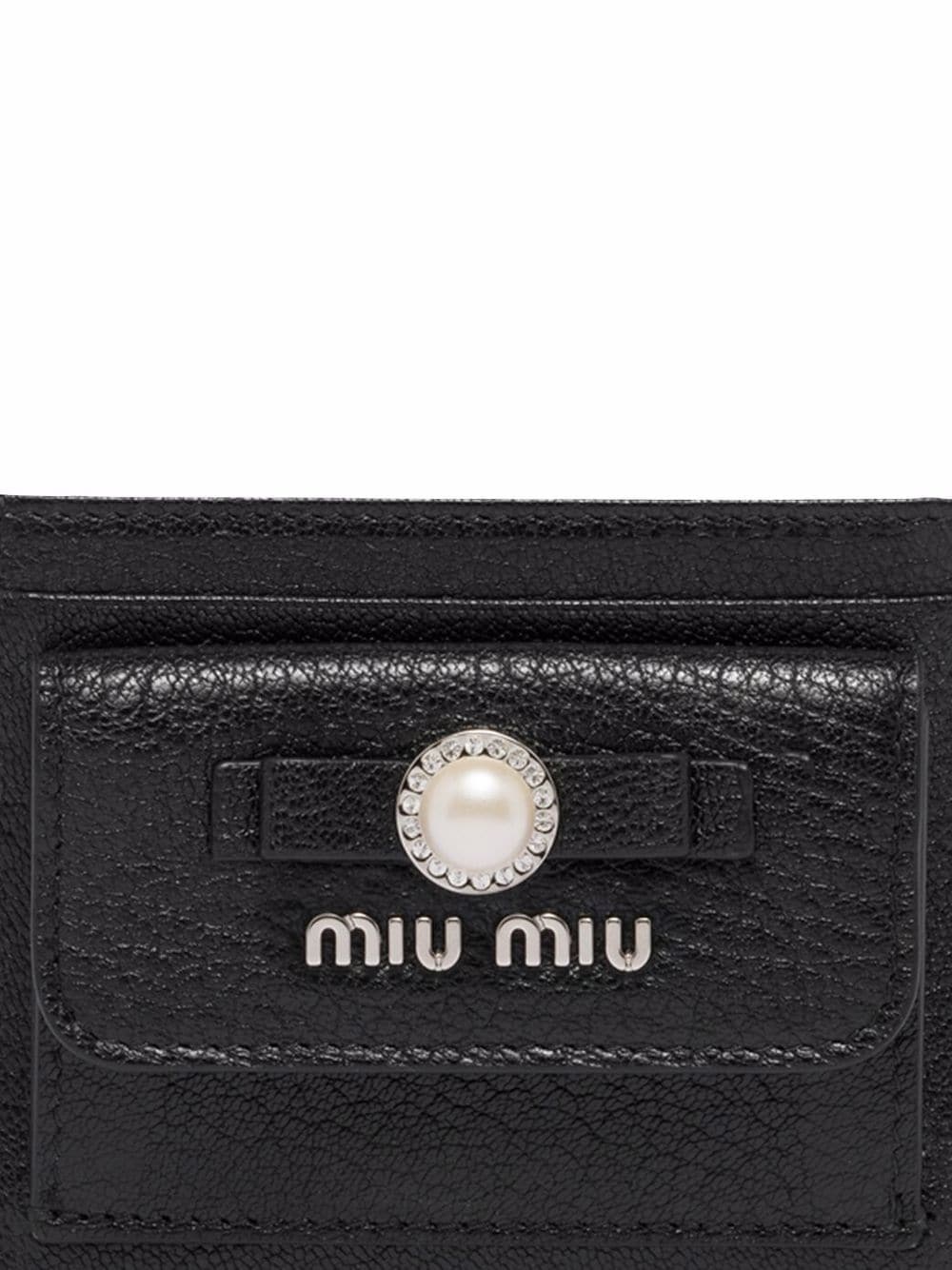 Madras leather card-holder - 3