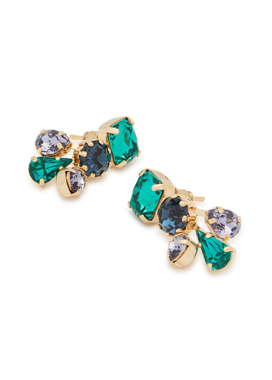 Rosantica Crystal-embellished Drop Earrings - 3