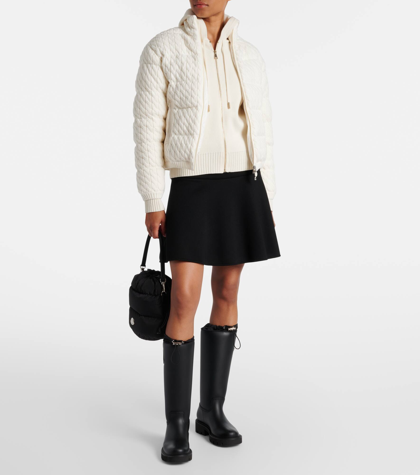 Cotton-blend down jacket - 2