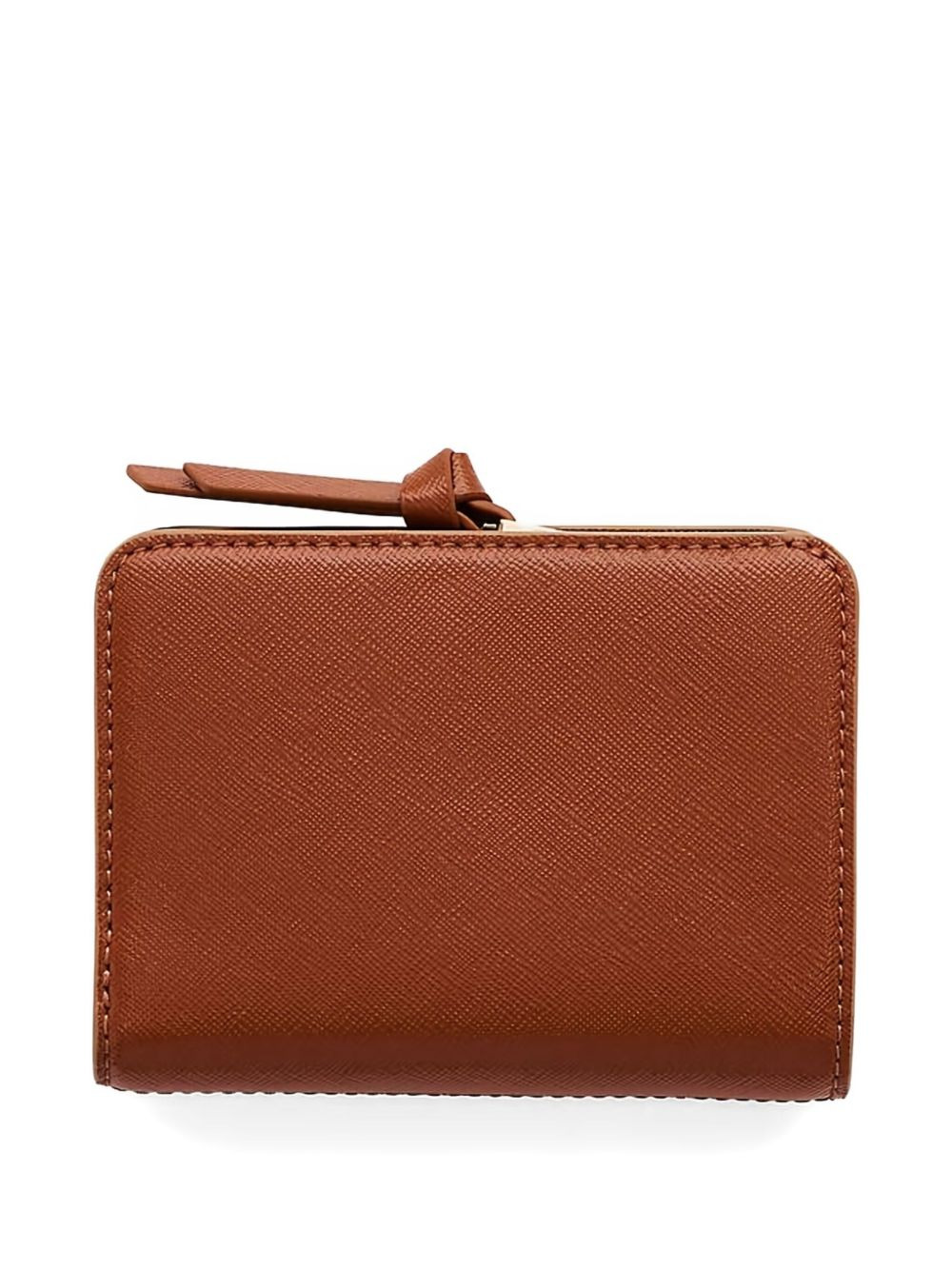 zip-fastening logo-compact wallet - 2