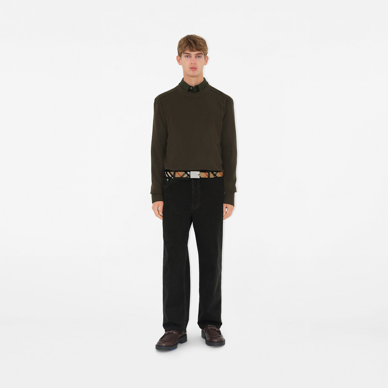Burberry Reversible Check B Cut Belt outlook