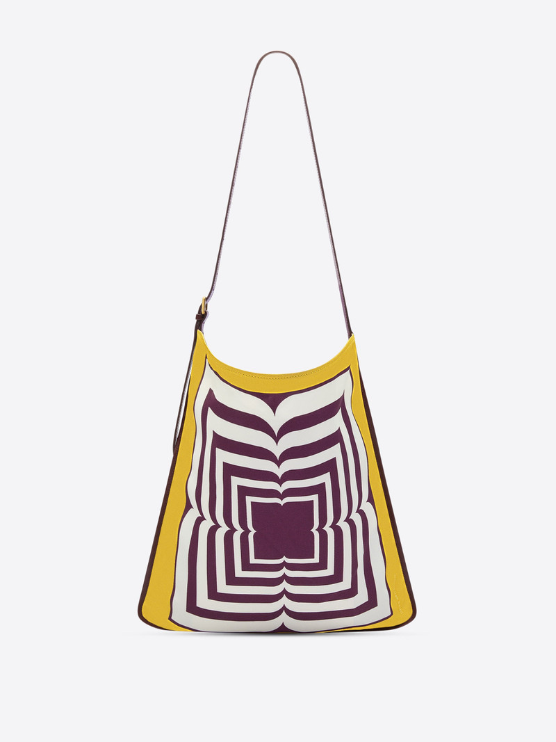 Dries Van Noten PRINTED SCARF BAG outlook