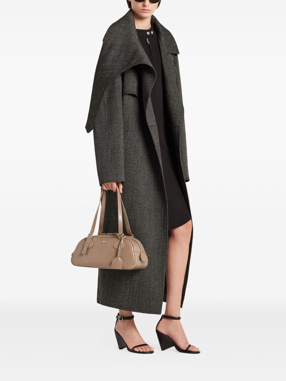 medium Friday leather shoulder bag - 2