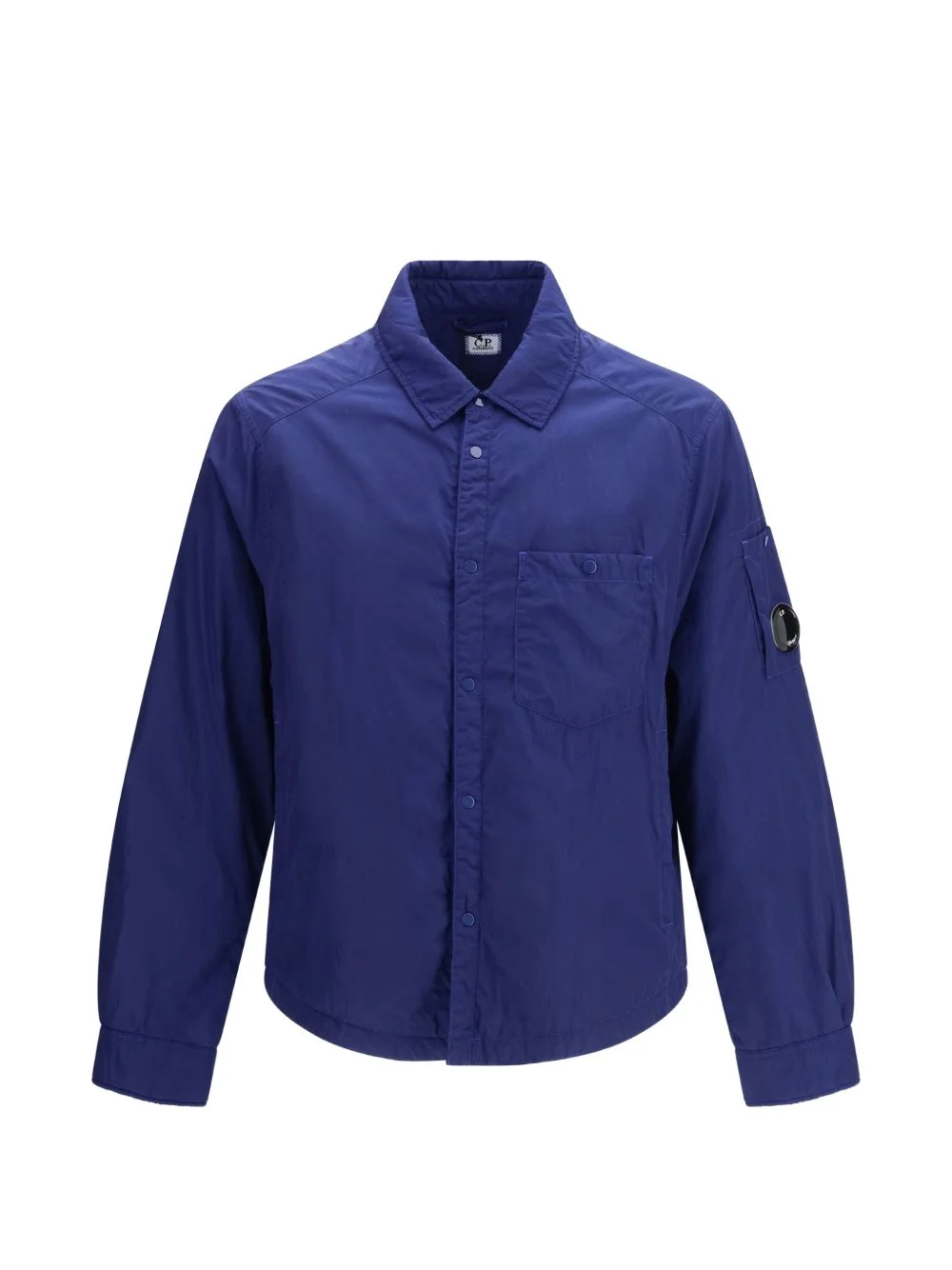 Chrome-R padded lens shirt jacket - 1