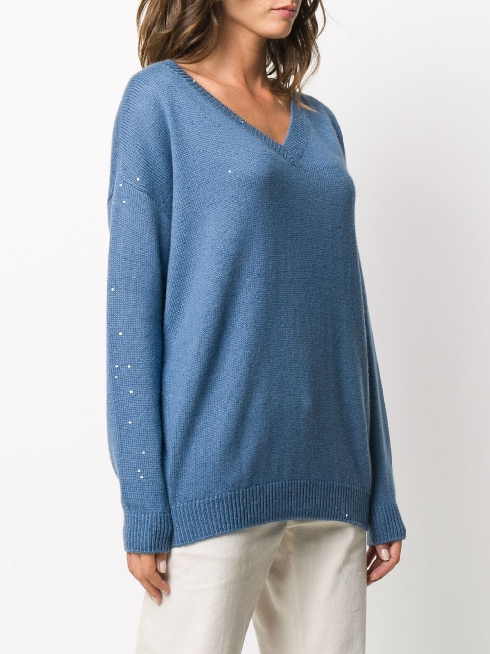 long-sleeve relaxed jumper - 3