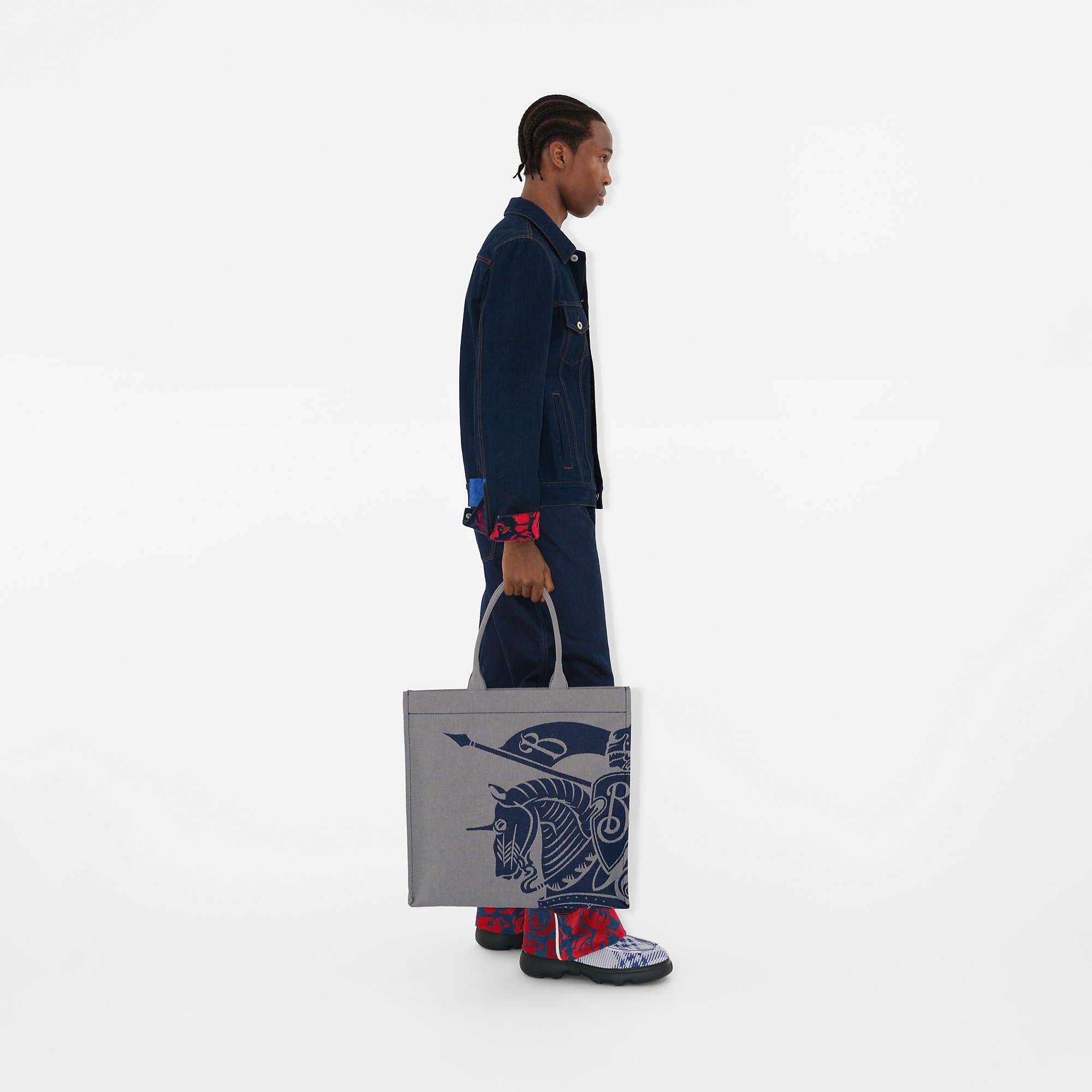 【関税込み】BURBERRY MEDIUM CANVAS TOTE BAG WITH EKD Burberry | Medium Ekd Canvas Tote | Tote Bags | Cruise Fashion